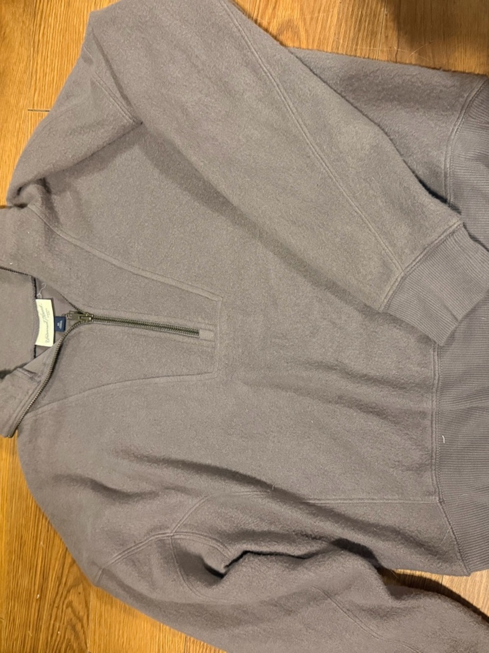 Universal Thread Gray Half-Zip Pullover Jacket